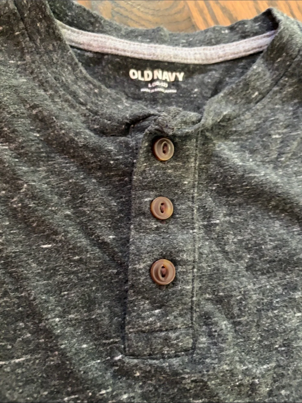 Lot of 2 Kids Old Navy Short Sleeve Henley shirts
